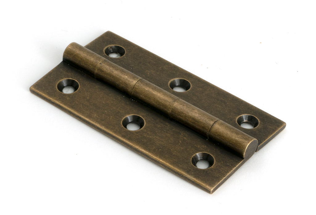 From The Anvil's Burnished Brass Butt Hinge (pair)