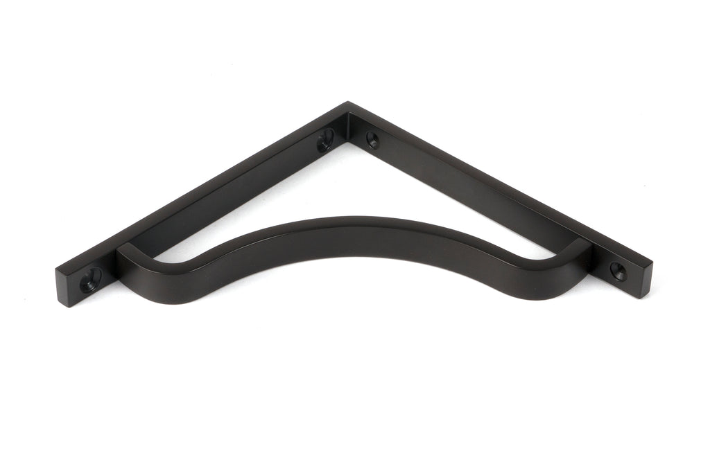 White background image of From The Anvil's Aged Bronze Abingdon Shelf Bracket | From The Anvil
