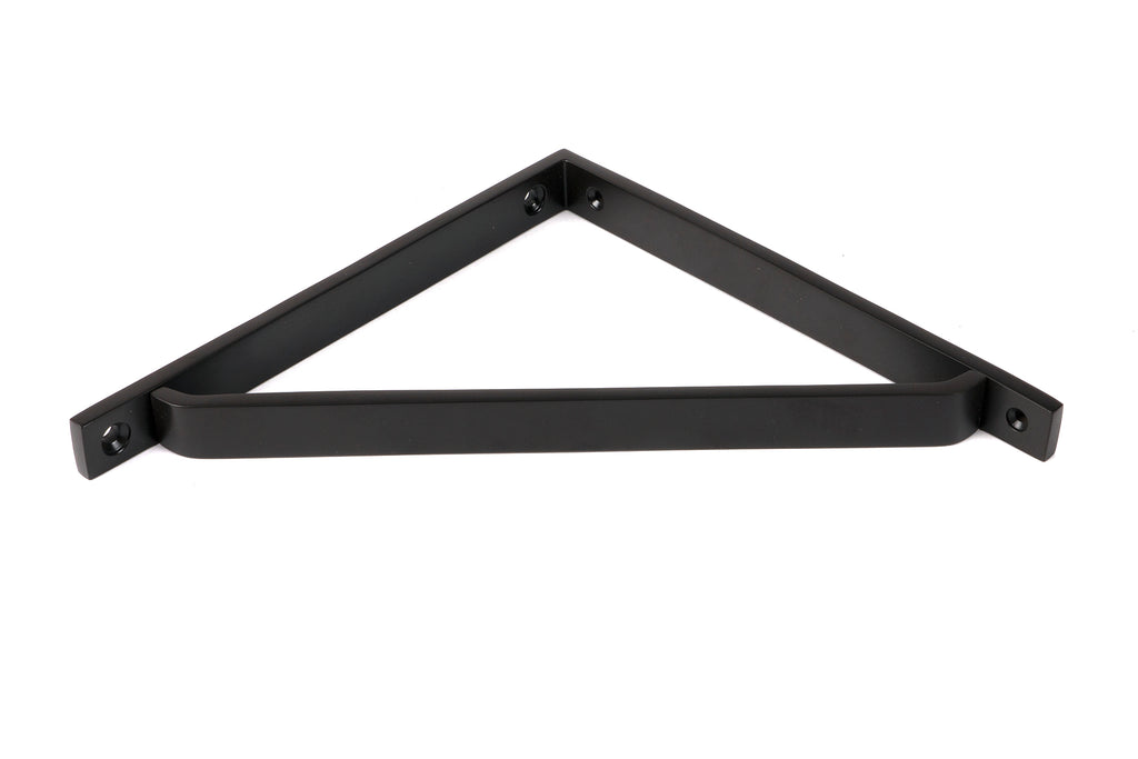 White background image of From The Anvil's Aged Bronze Barton Shelf Bracket | From The Anvil