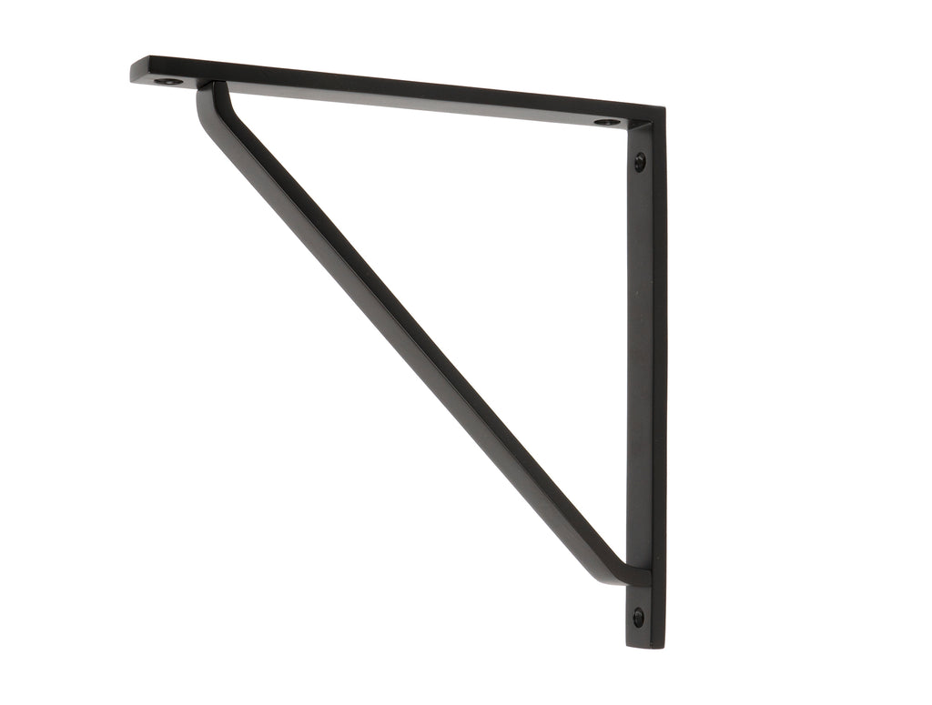 White background image of From The Anvil's Aged Bronze Barton Shelf Bracket | From The Anvil
