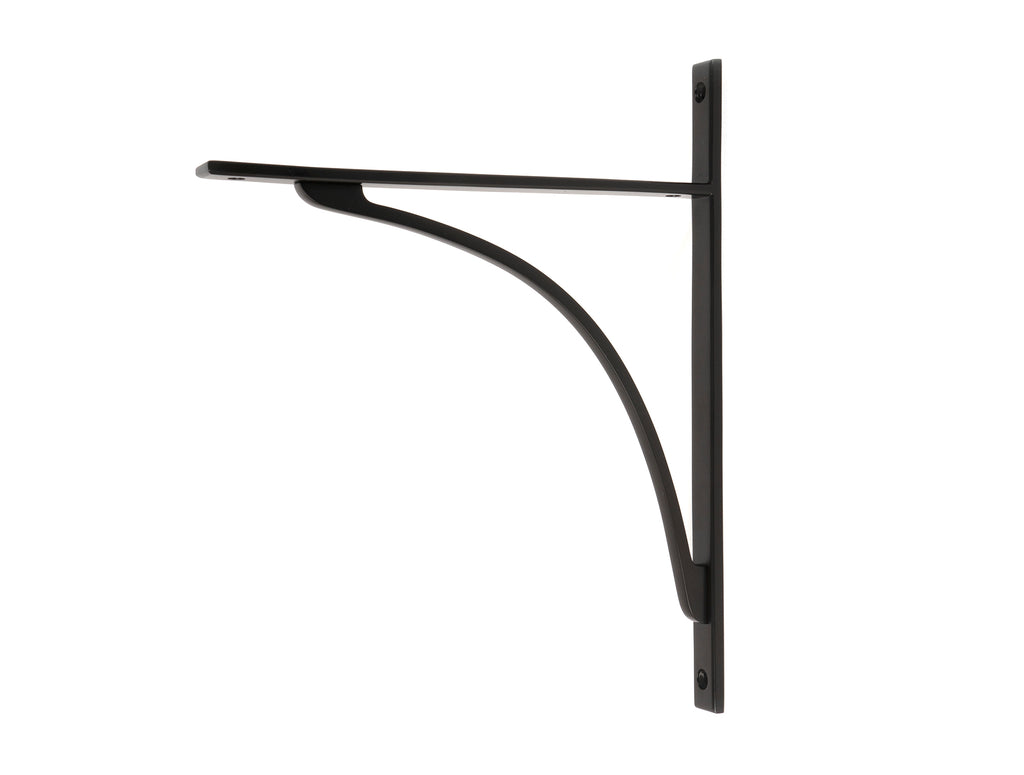 White background image of From The Anvil's Aged Bronze Apperley Shelf Bracket | From The Anvil