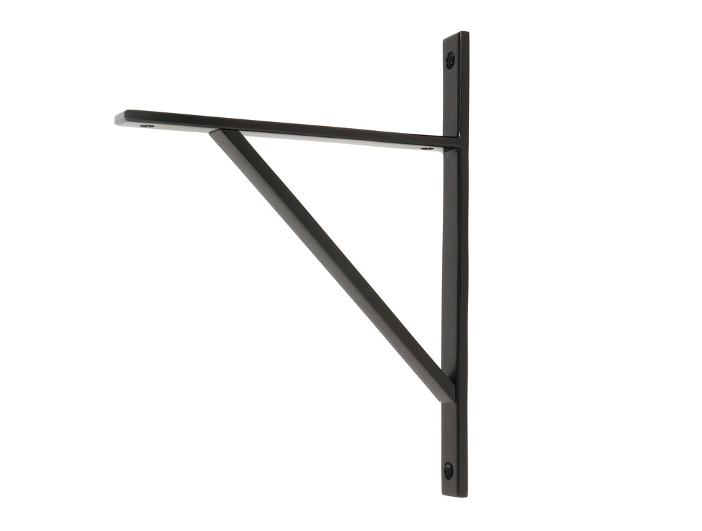 White background image of From The Anvil's Aged Bronze Chalfont Shelf Bracket | From The Anvil