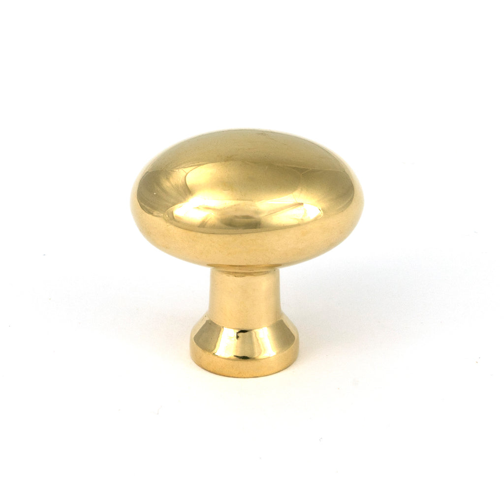 White background image of From The Anvil's Aged Brass Moore Cabinet Knob - 32mm