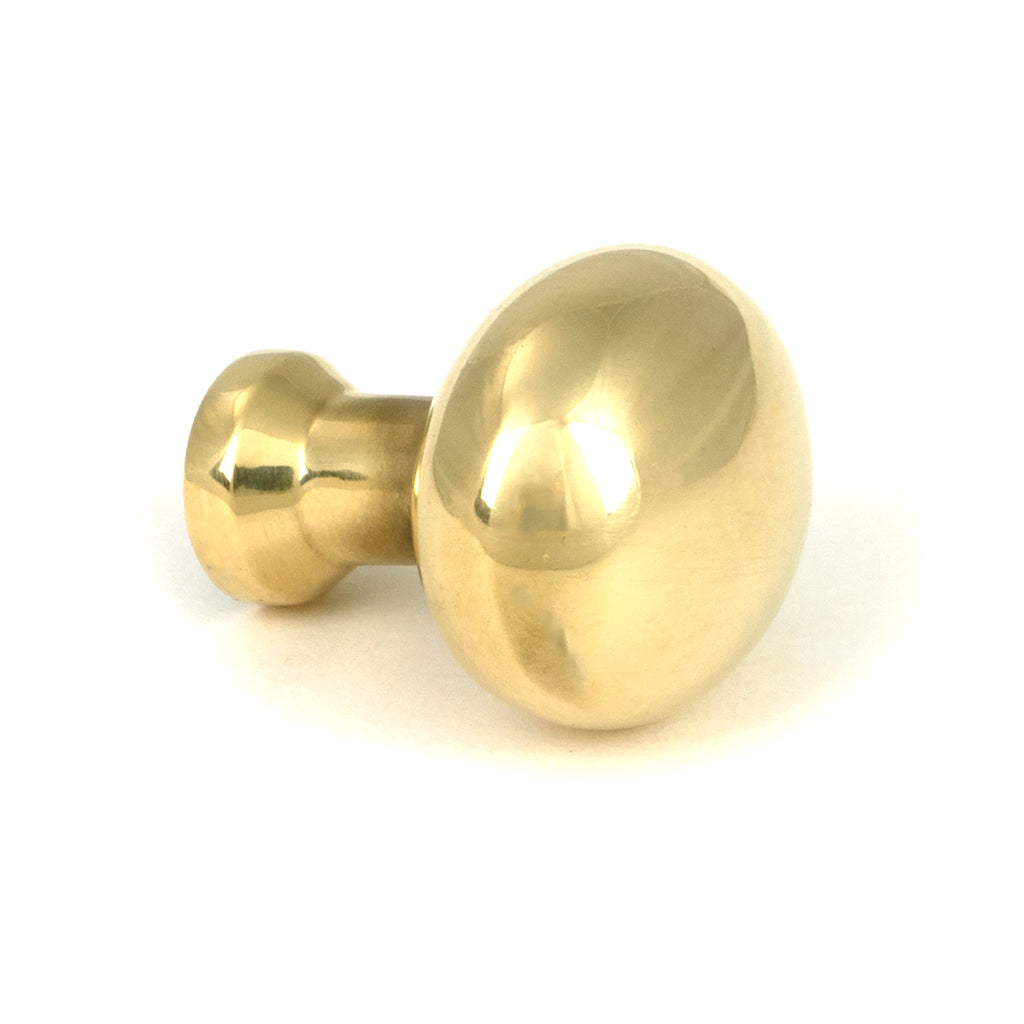 White background image of From The Anvil's Aged Brass Moore Cabinet Knob - 25mm