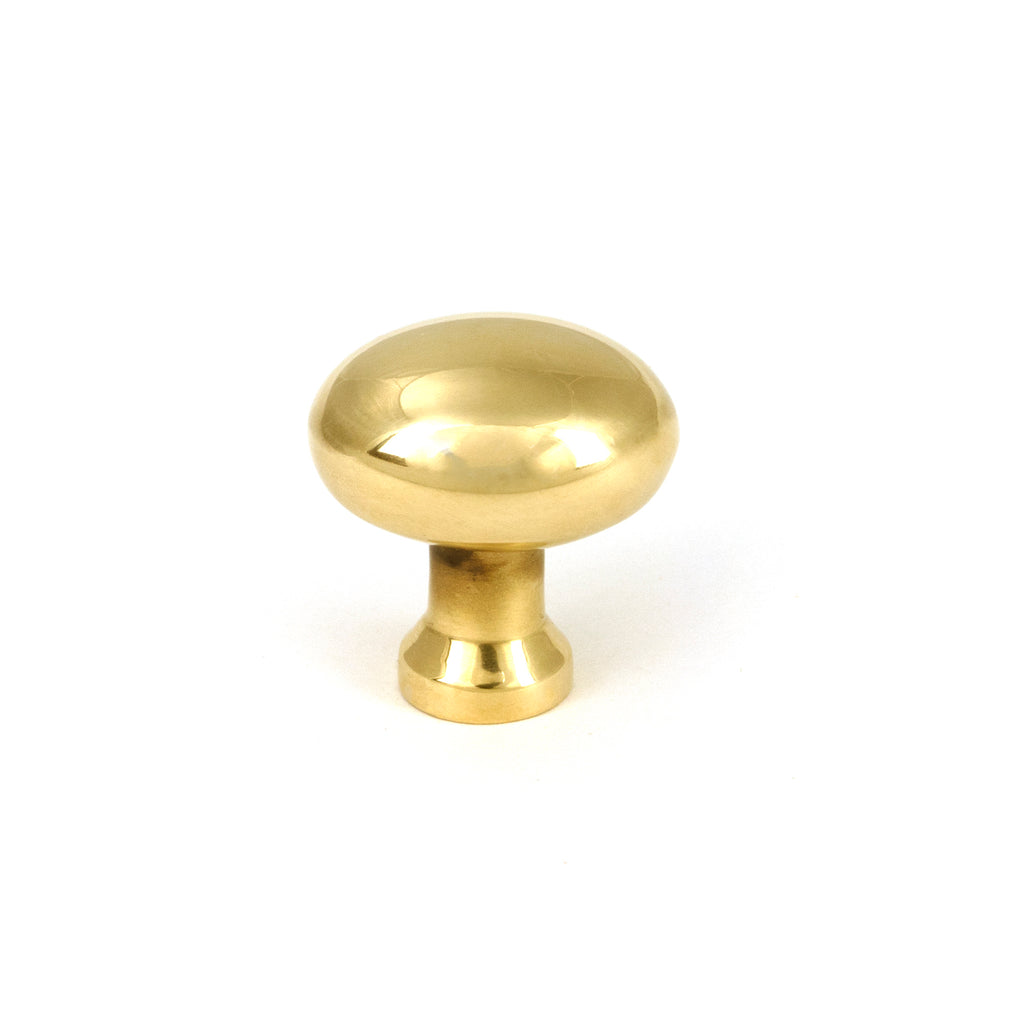 White background image of From The Anvil's Aged Brass Moore Cabinet Knob - 25mm