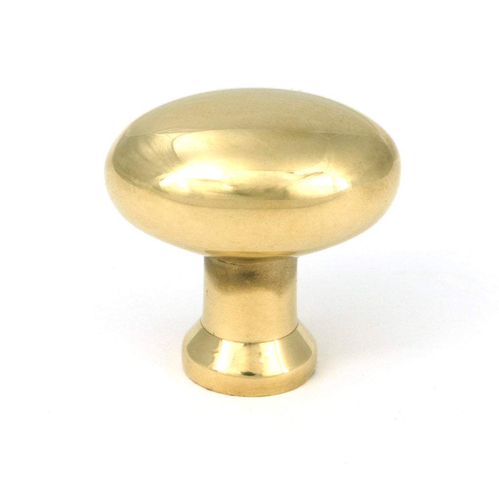 From The Anvil's Aged Brass 38mm Moore Cabinet Knob