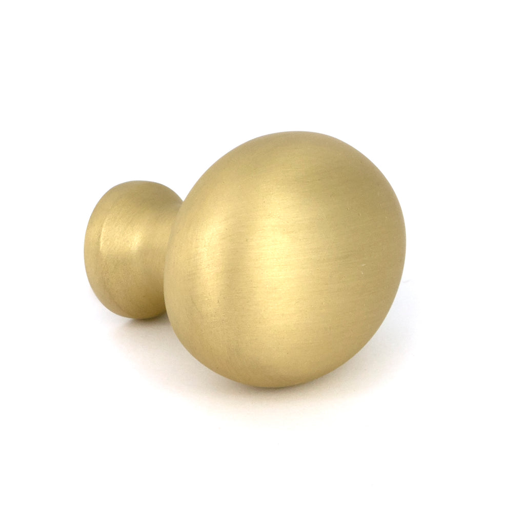 White background image of From The Anvil's Burnished Brass Moore Cabinet Knob - 32mm