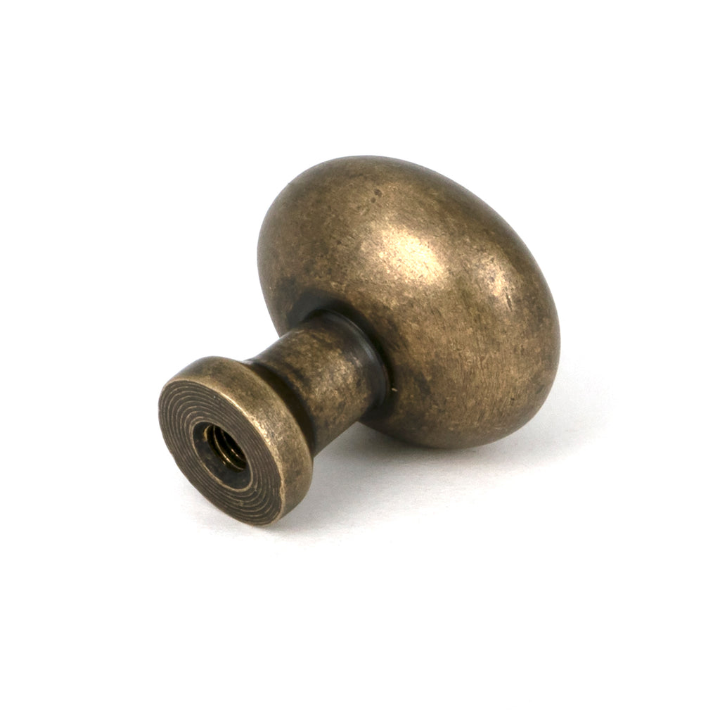 White background image of From The Anvil's Burnished Brass Moore Cabinet Knob - 25mm