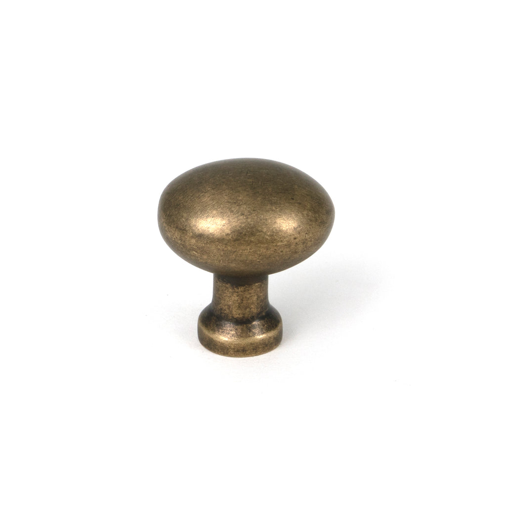 White background image of From The Anvil's Burnished Brass Moore Cabinet Knob - 25mm