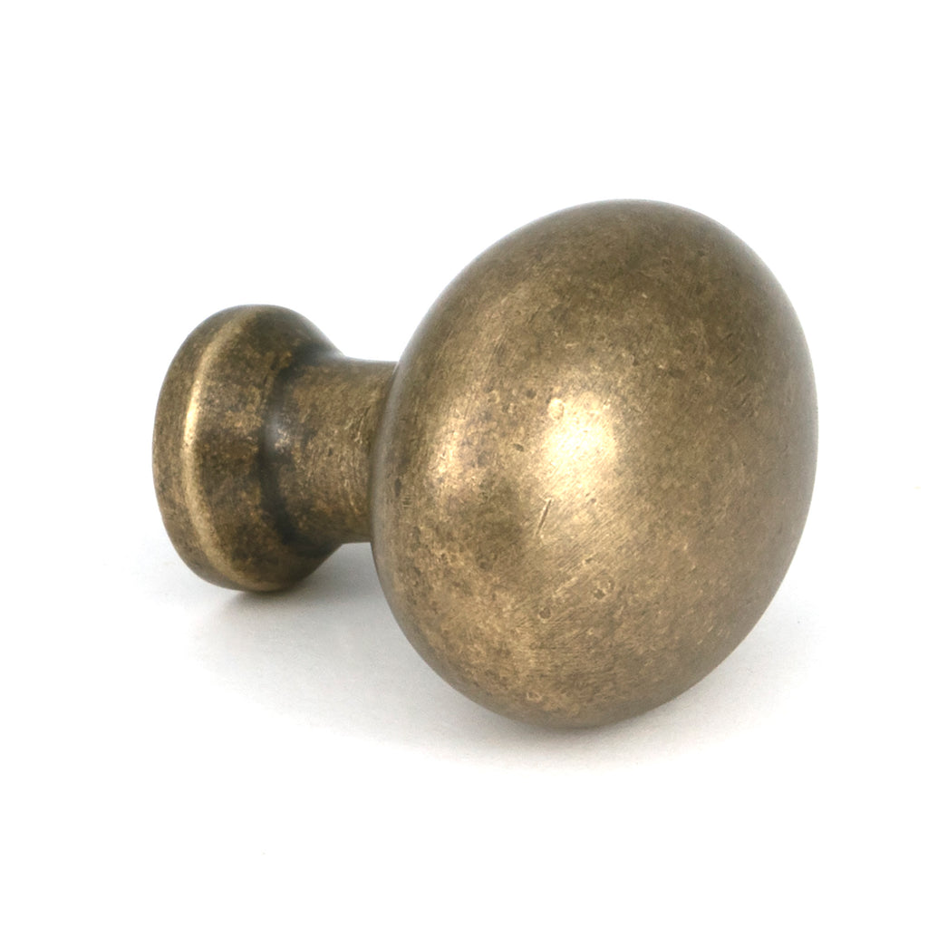 White background image of From The Anvil's Burnished Brass Moore Cabinet Knob - 38mm