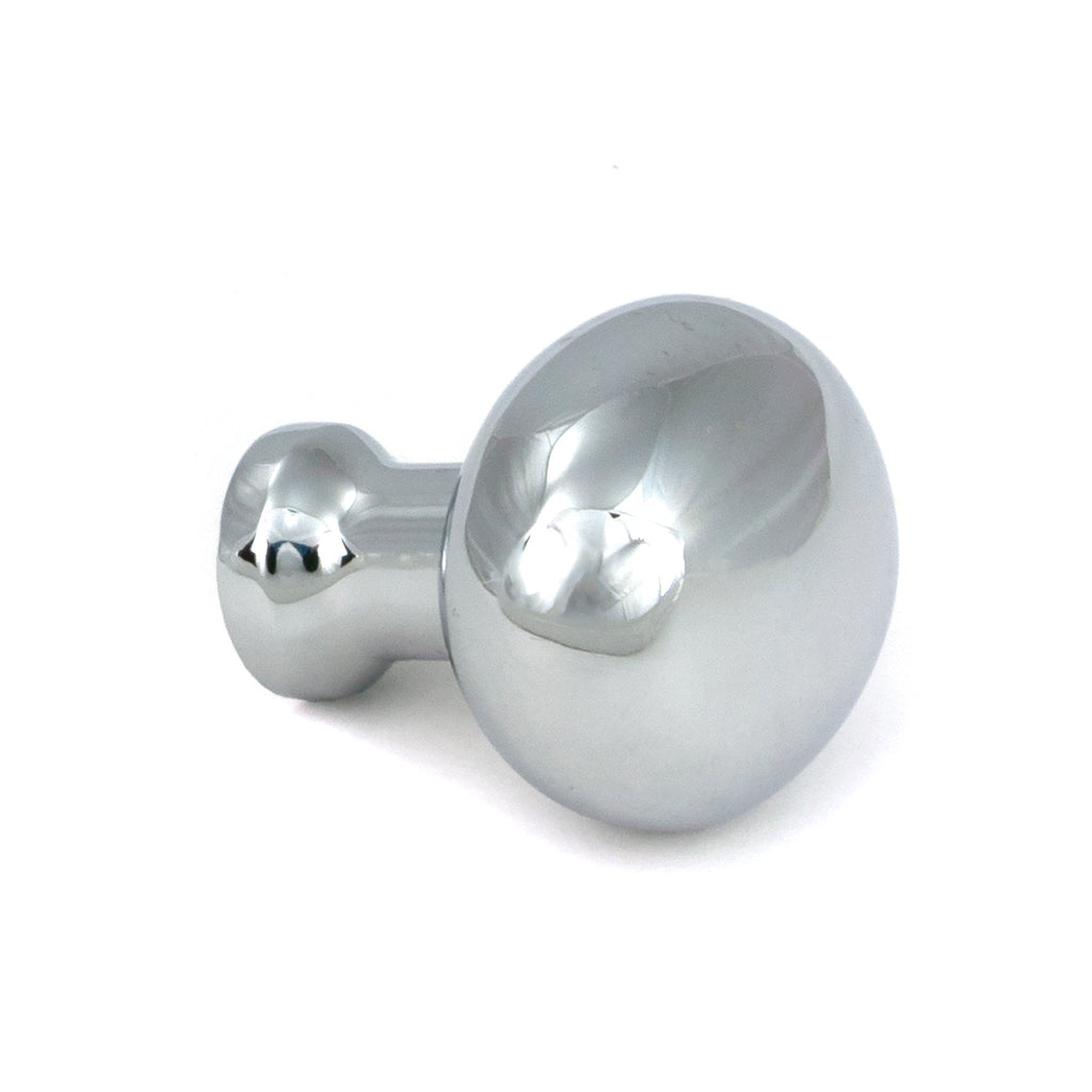 White background image of From The Anvil's Polished Chrome Moore Cabinet Knob - 25mm