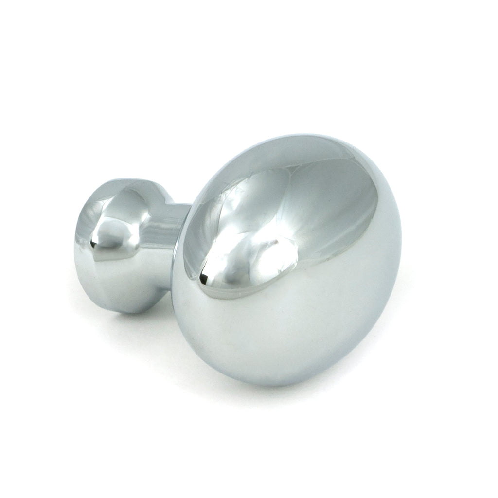 White background image of From The Anvil's Polished Brass Moore Cabinet Knob - 32mm