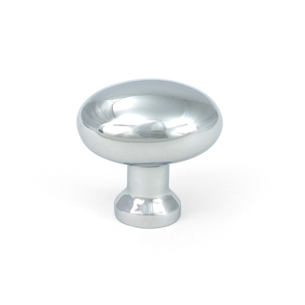 From The Anvil's Polished Chrome 32mm Moore Cabinet Knob