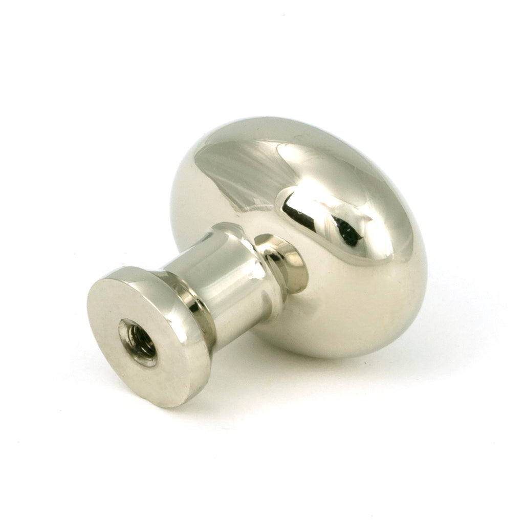 White background image of From The Anvil's Polished Chrome Moore Cabinet Knob - 32mm