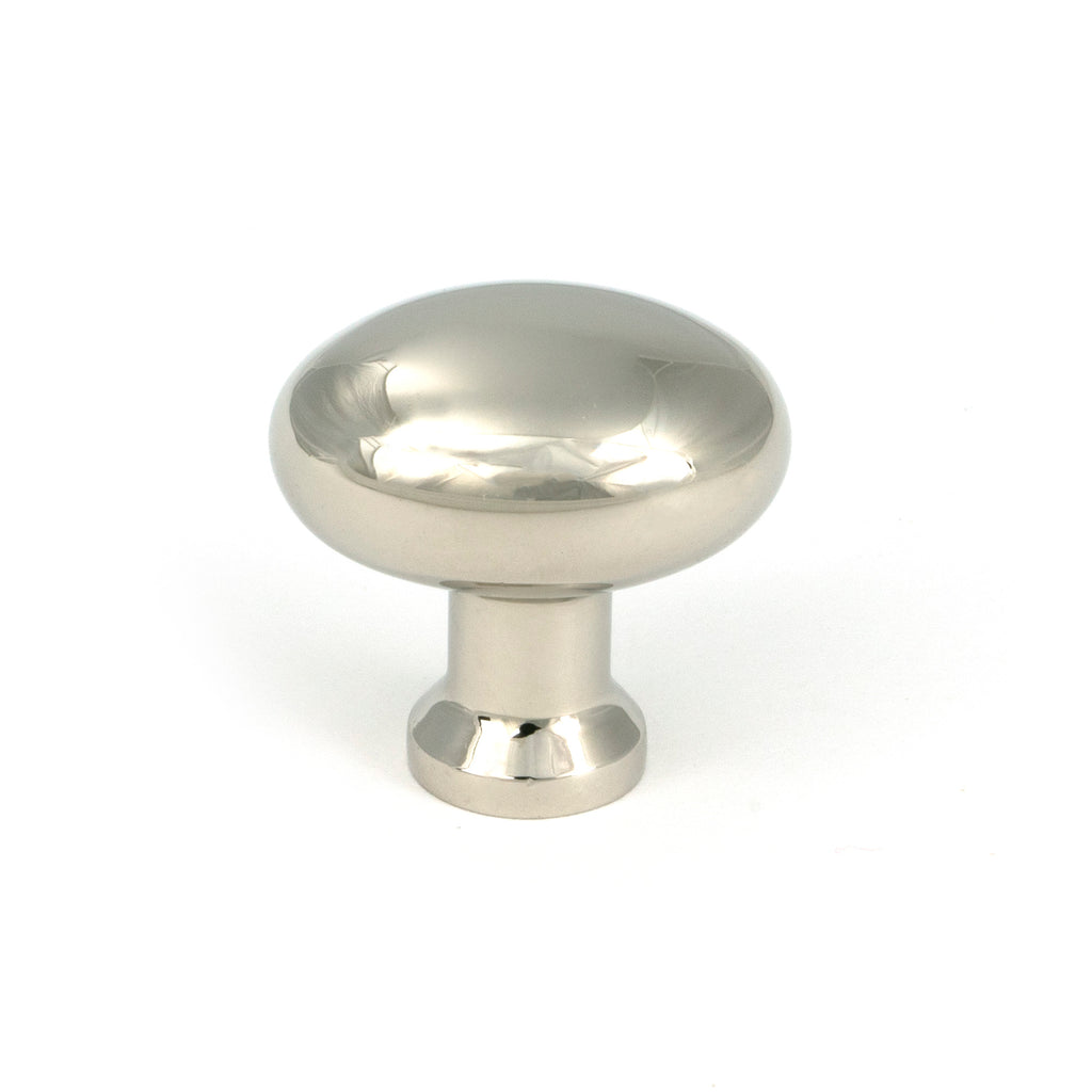 White background image of From The Anvil's Polished Chrome Moore Cabinet Knob - 32mm