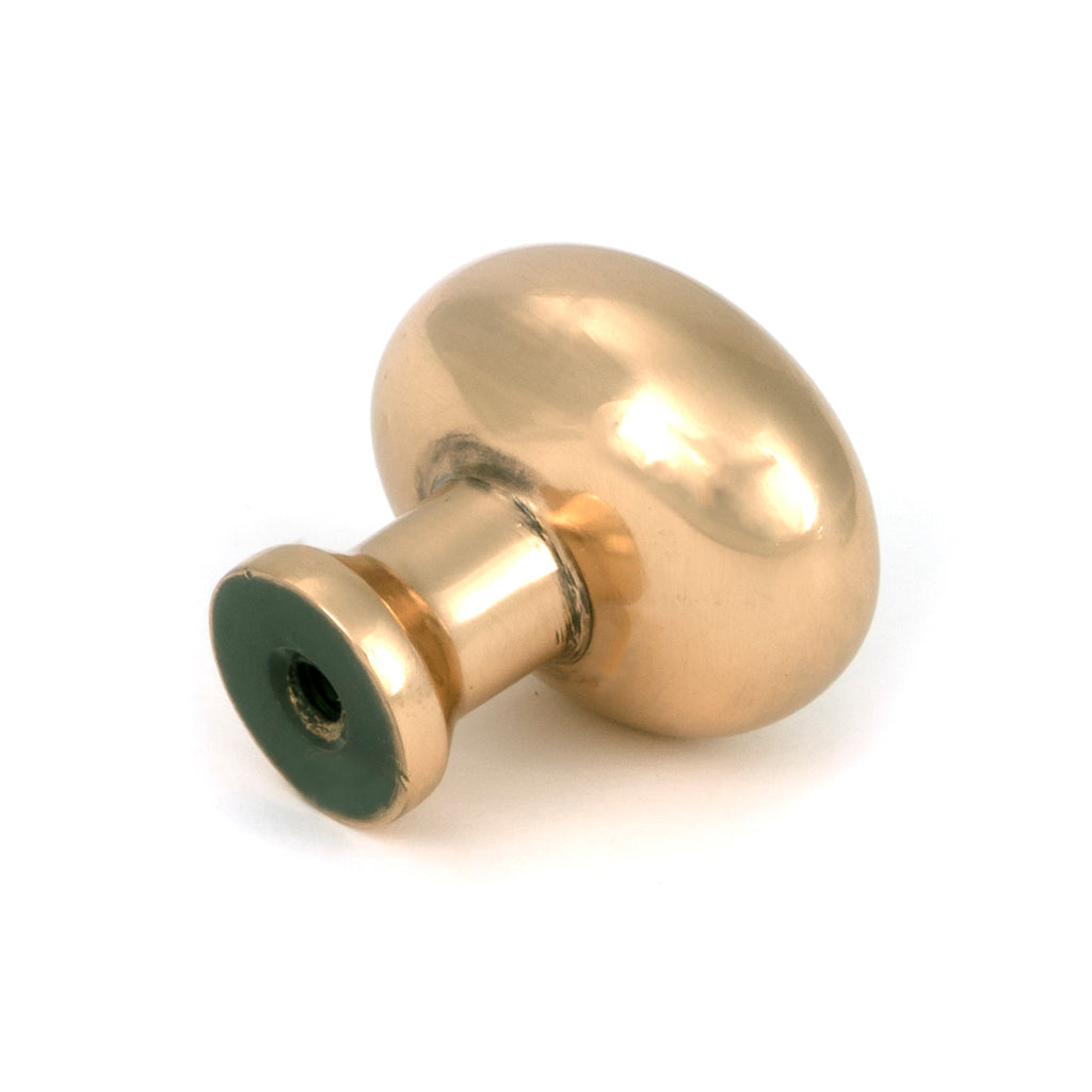 White background image of From The Anvil's Polished Bronze Moore Cabinet Knob - 38mm