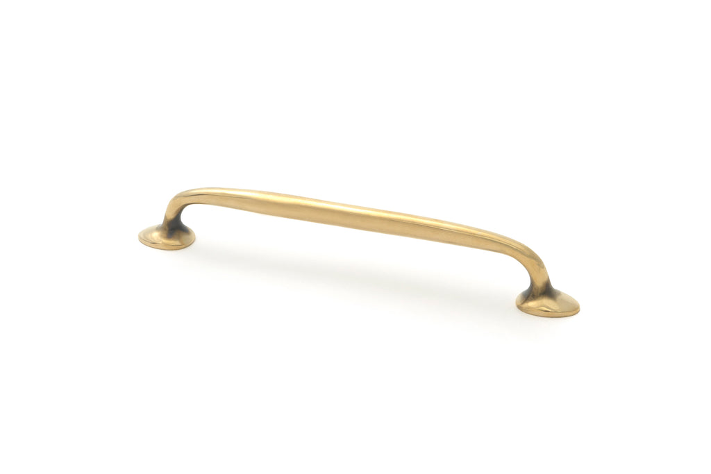 From The Anvil's Aged Brass Moore Pull Handle