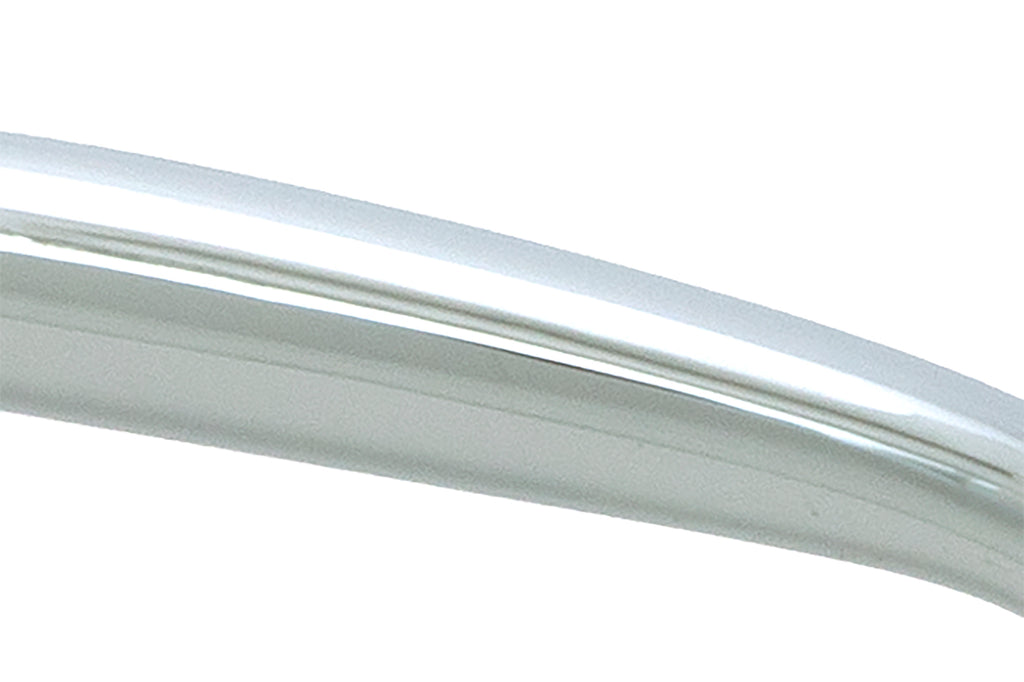 White background image of From The Anvil's Polished Chrome Moore Pull Handle - Small