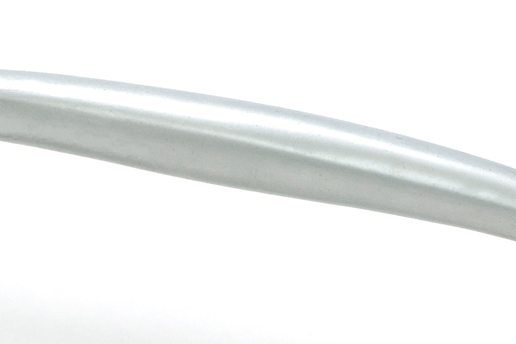 White background image of From The Anvil's Satin Chrome Moore Pull Handle - Small