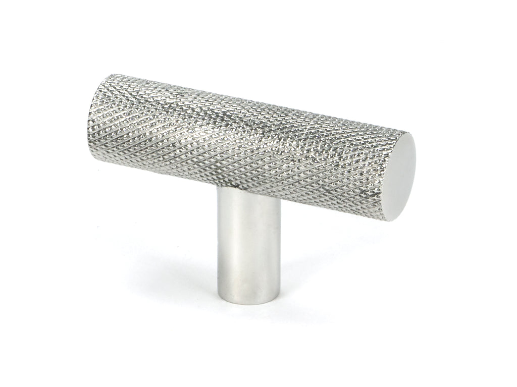White background image of From The Anvil's Polished Stainless Steel Brompton T-Bar | From The Anvil