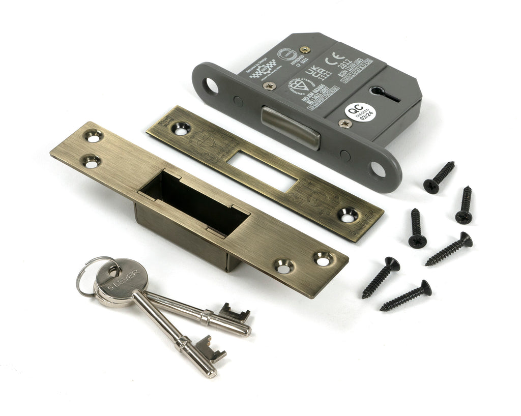 White background image of From The Anvil's BS 5 Lever Deadlock KA | From The Anvil