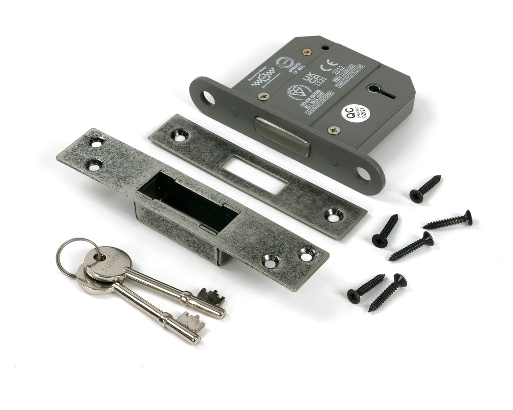 White background image of From The Anvil's BS 5 Lever Deadlock KA | From The Anvil