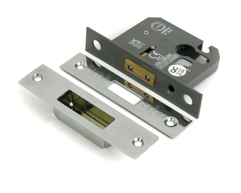 From The Anvil's Polished Stainless Steel Euro Profile Deadlock