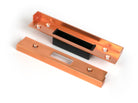 From The Anvil's Polished Bronze ½" Rebate Kit for Euro Dead Lock