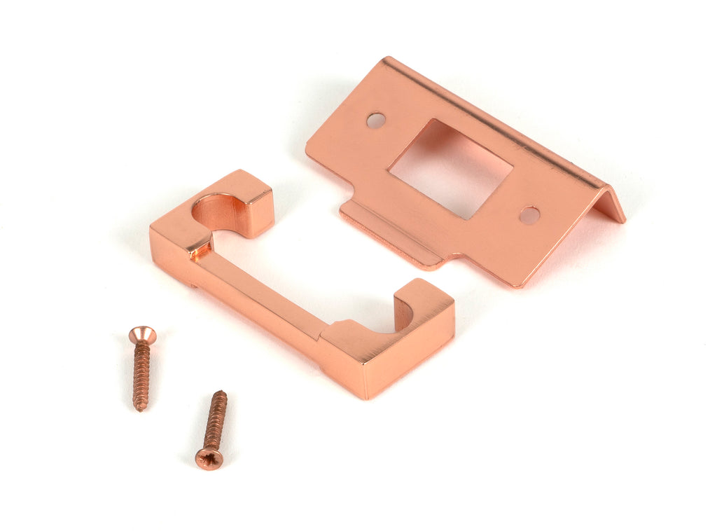 White background image of From The Anvil's Polished Bronze ½" Rebate Kit for Deadbolt