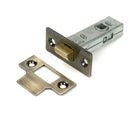 From The Anvil's Aged Brass Tubular Mortice Latch