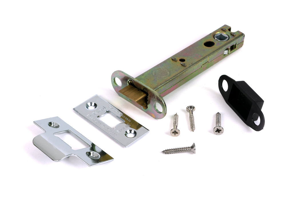 White background image of From The Anvil's Polished SS 5" Heavy Duty Latch