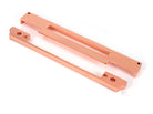 From The Anvil's Polished Bronze ½" Rebate Kit for Euro Din Sash Lock