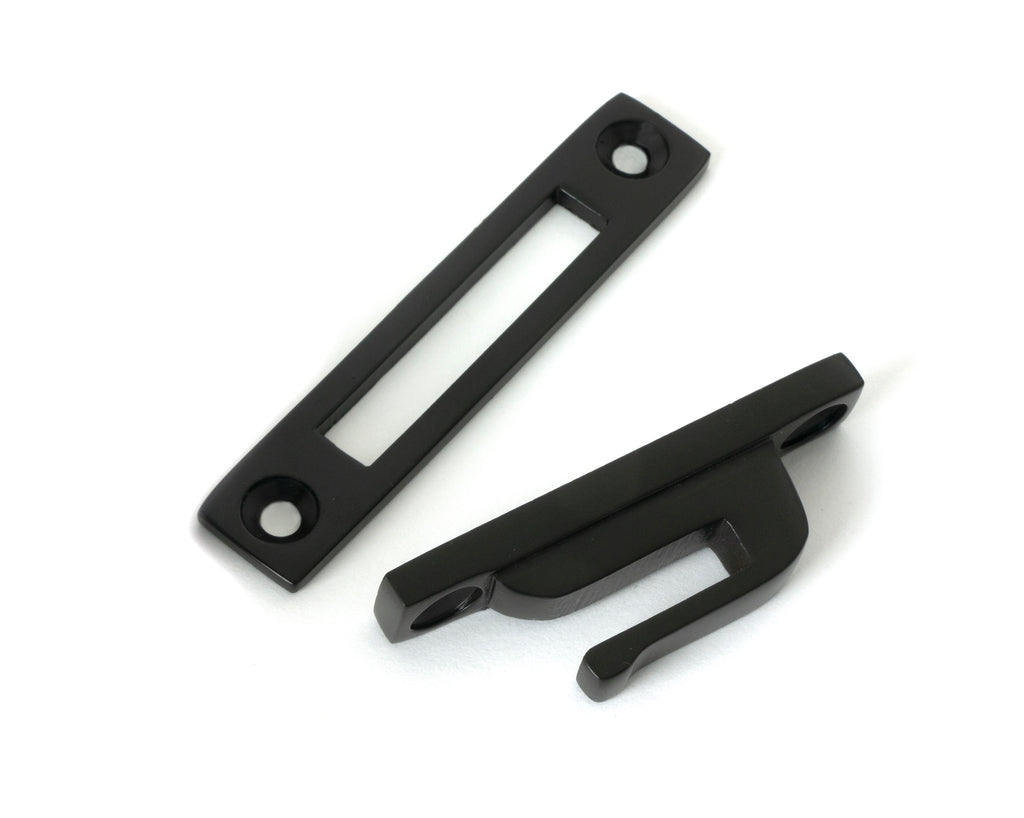 White background image of From The Anvil's Matt Black Locking Brompton Fastener - LH