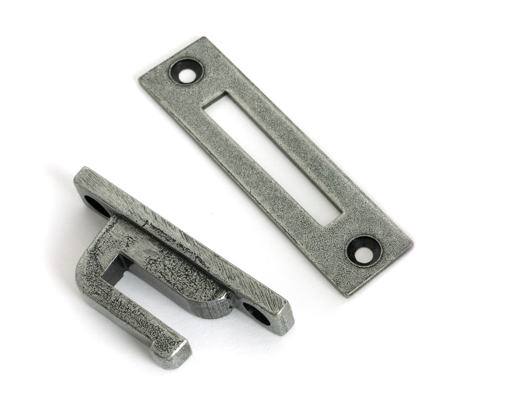 White background image of From The Anvil's Pewter Locking Brompton Fastener - RH