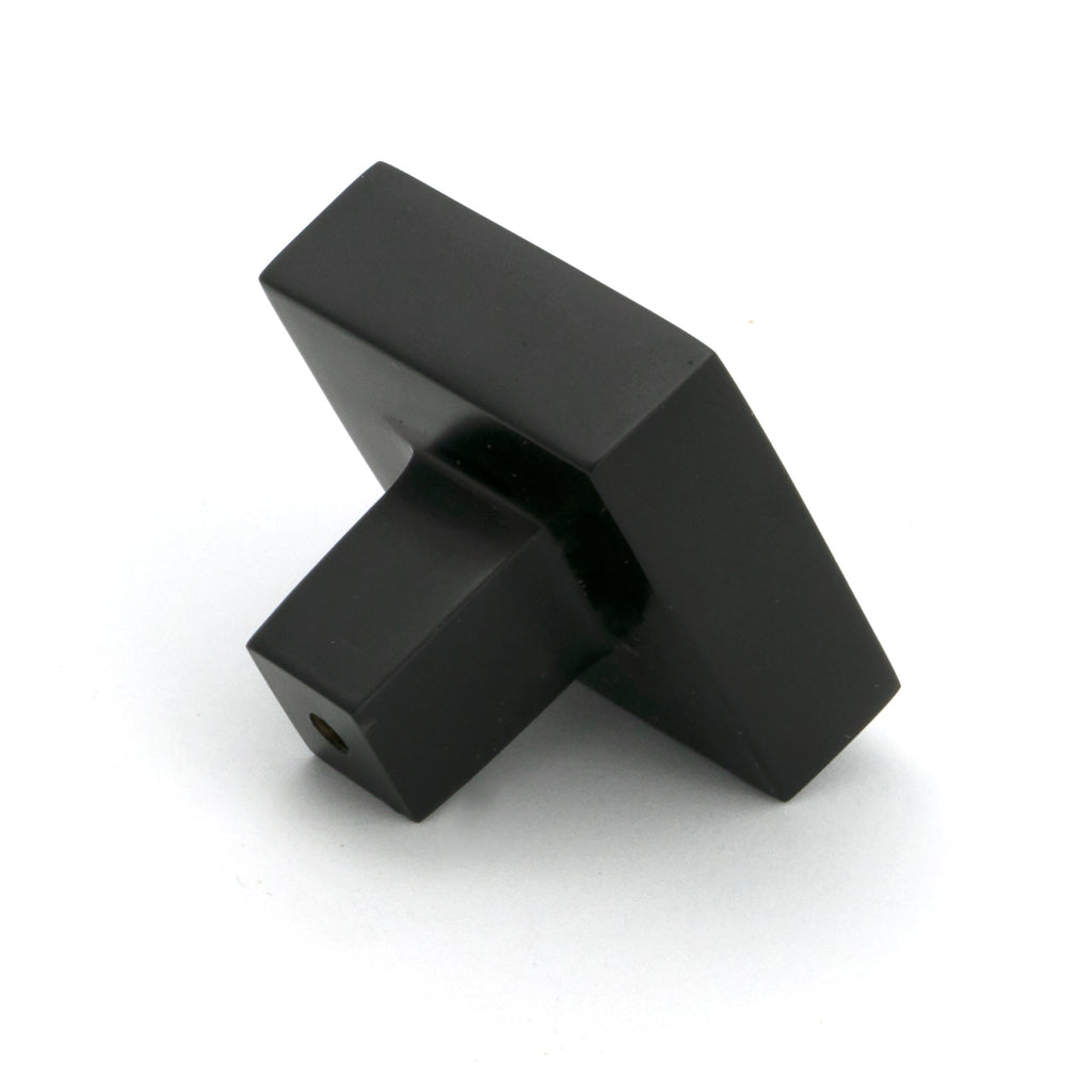 White background image of From The Anvil's Aged Bronze Albers Cabinet Knob - 35mm