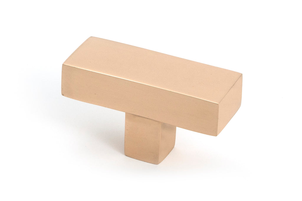 White background image of From The Anvil's Polished Bronze Albers T-Bar