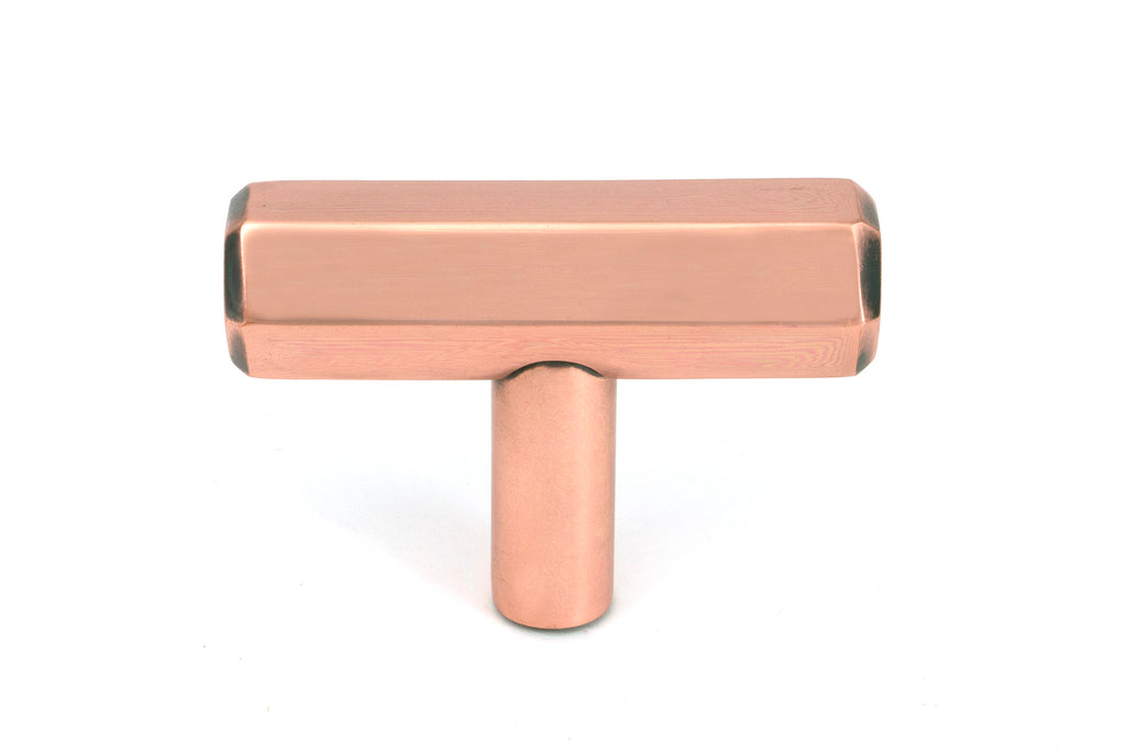 White background image of From The Anvil's Polished Bronze Kahlo T-Bar