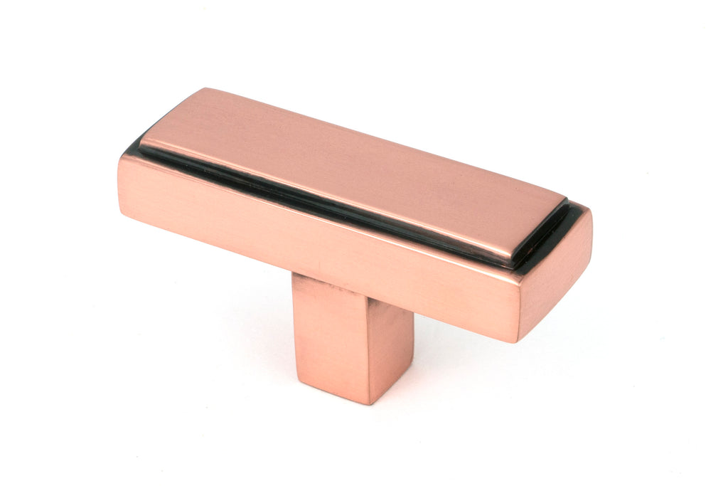 From The Anvil's Polished Bronze Scully T-Bar