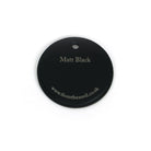 White background image of From The Anvil's Matt Black finish swatch
