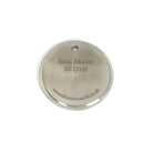 White background image of From The Anvil's Satin Marine SS (316) finish swatch