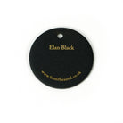White background image of From The Anvil's Elan Black finish swatch