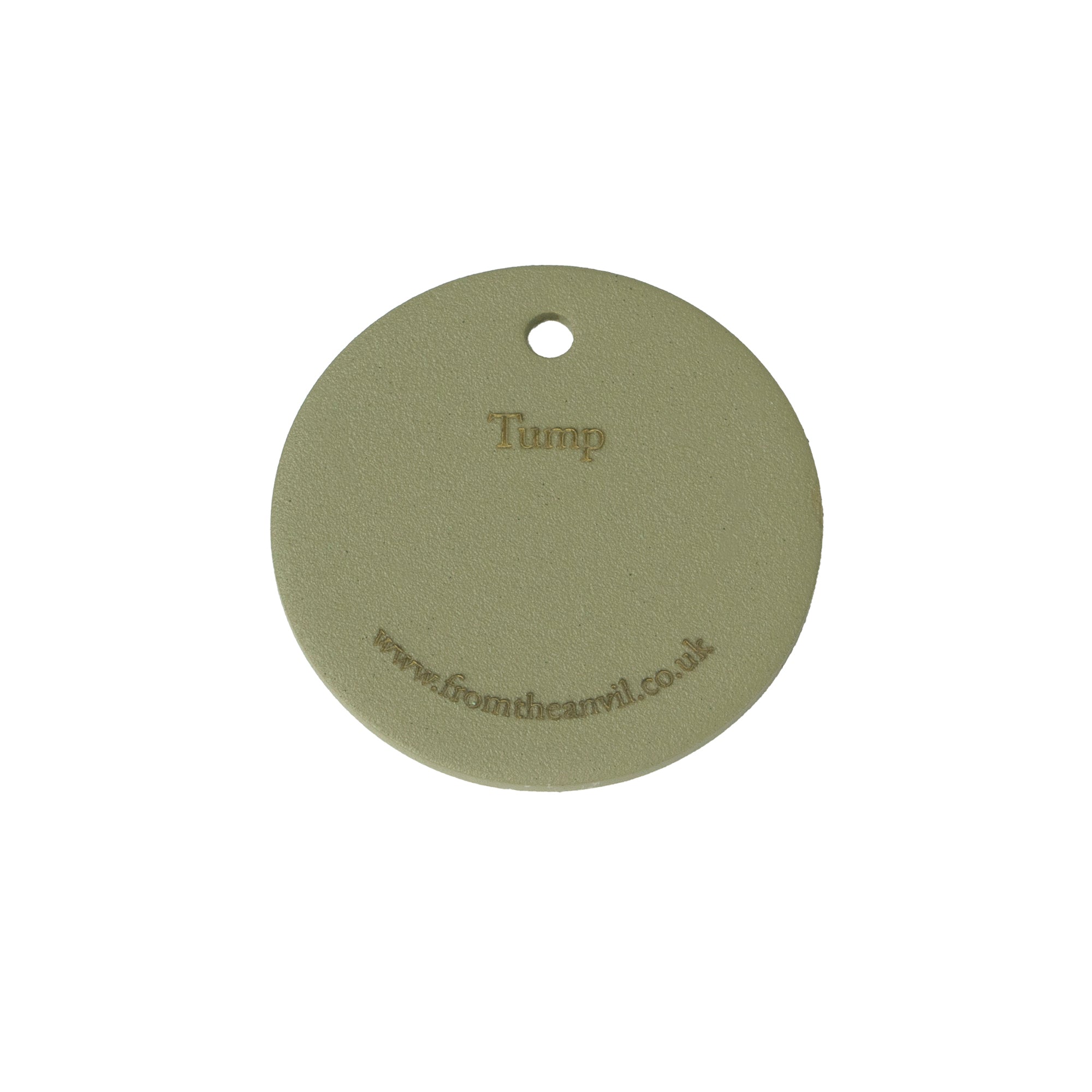 White background image of From The Anvil's Tump finish swatch