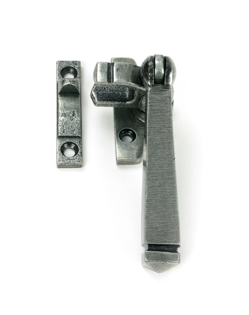 White background image of From The Anvil's Pewter Night-Vent Locking Avon Fastener (Steel Window)