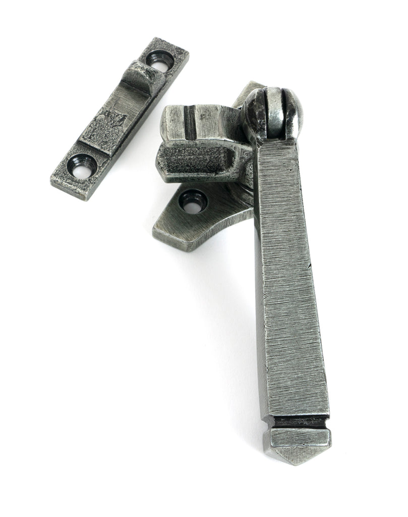 White background image of From The Anvil's Pewter Night-Vent Locking Avon Fastener (Steel Window)