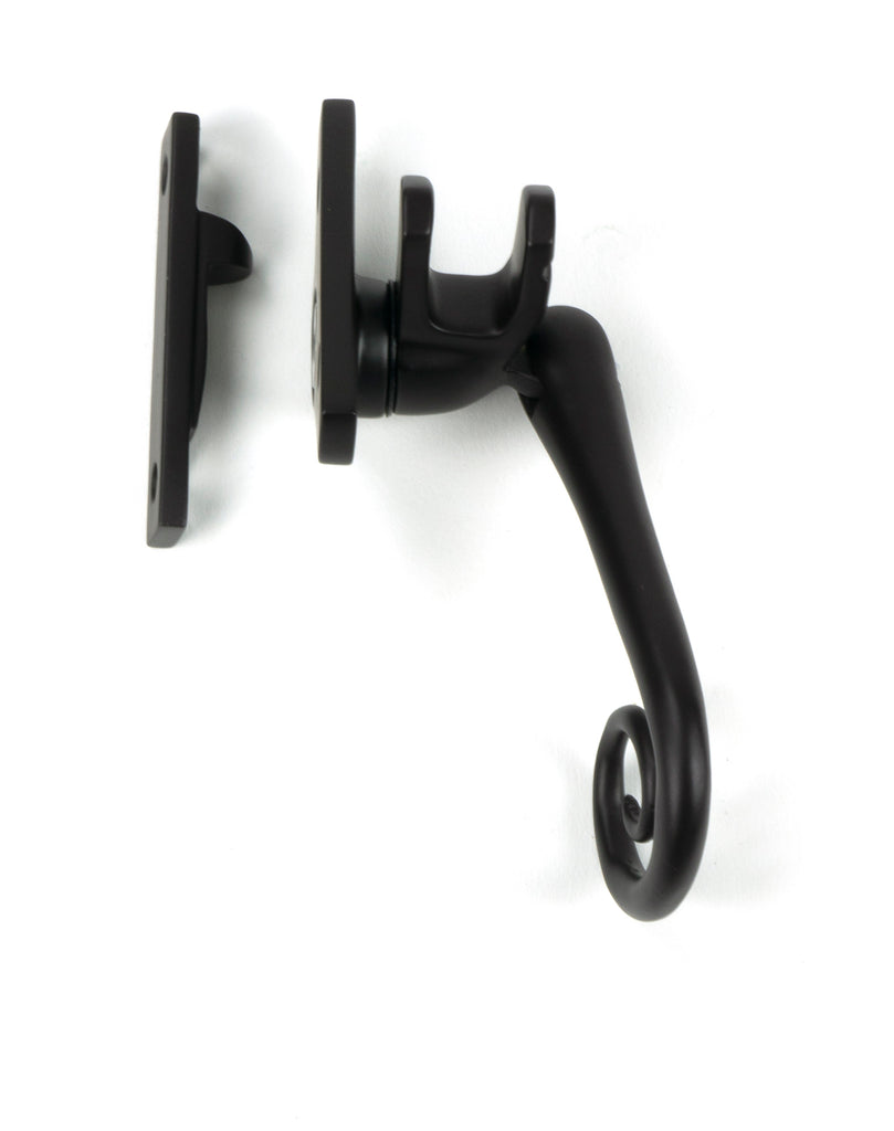 White background image of From The Anvil's Aged Bronze Locking Monkeytail Fastener (Steel Window)