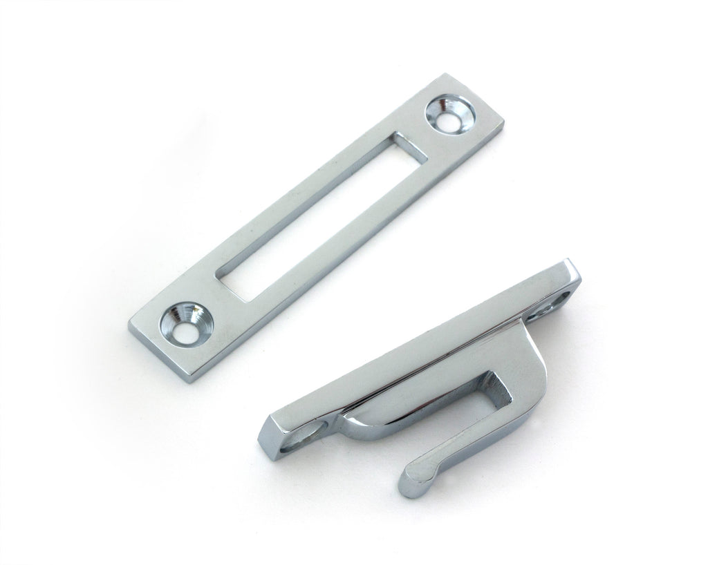 White background image of From The Anvil's Polished Chrome Locking Brompton Fastener – LH