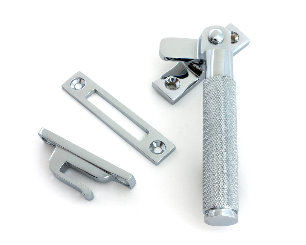 White background image of From The Anvil's Polished Chrome Locking Brompton Fastener – RH