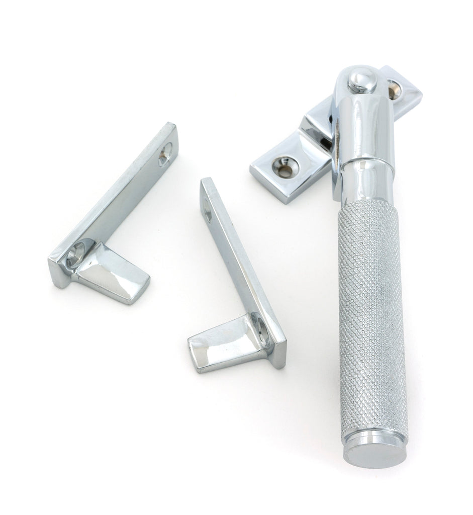 White background image of From The Anvil's Polished Chrome Night-Vent Locking Brompton Fastener