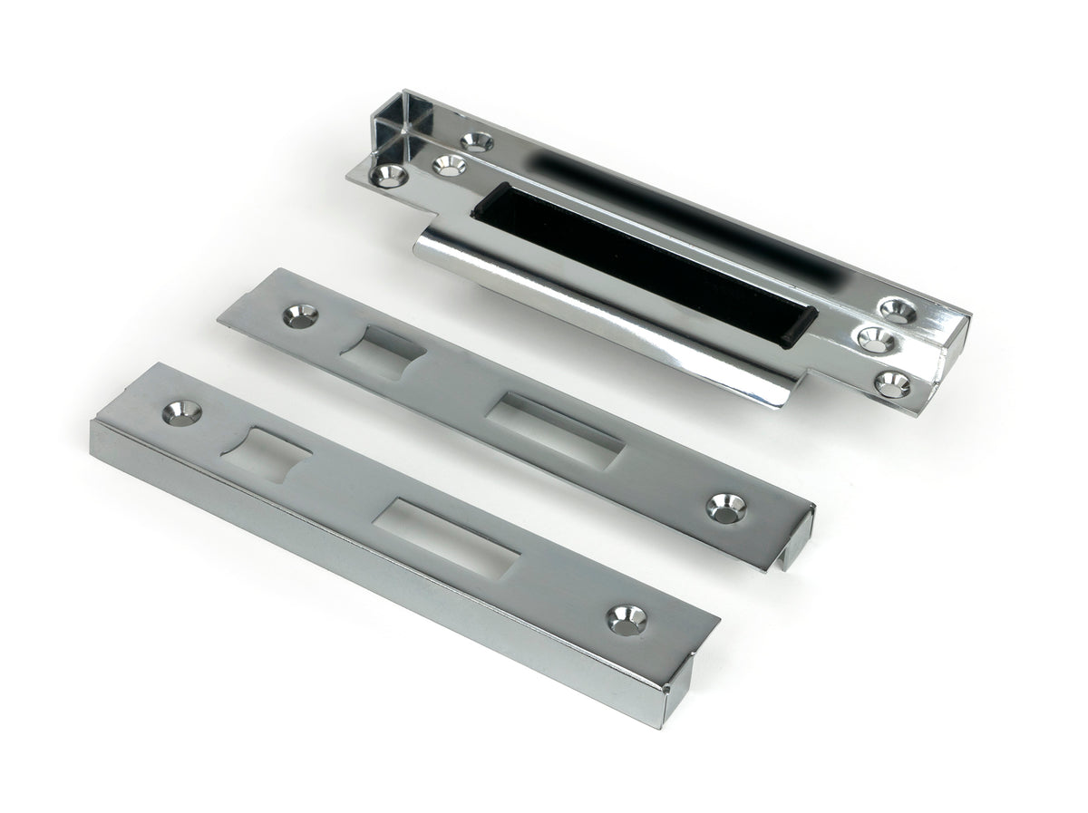 From The Anvil's Polished Chrome ½" Rebate Kit for Sash Lock