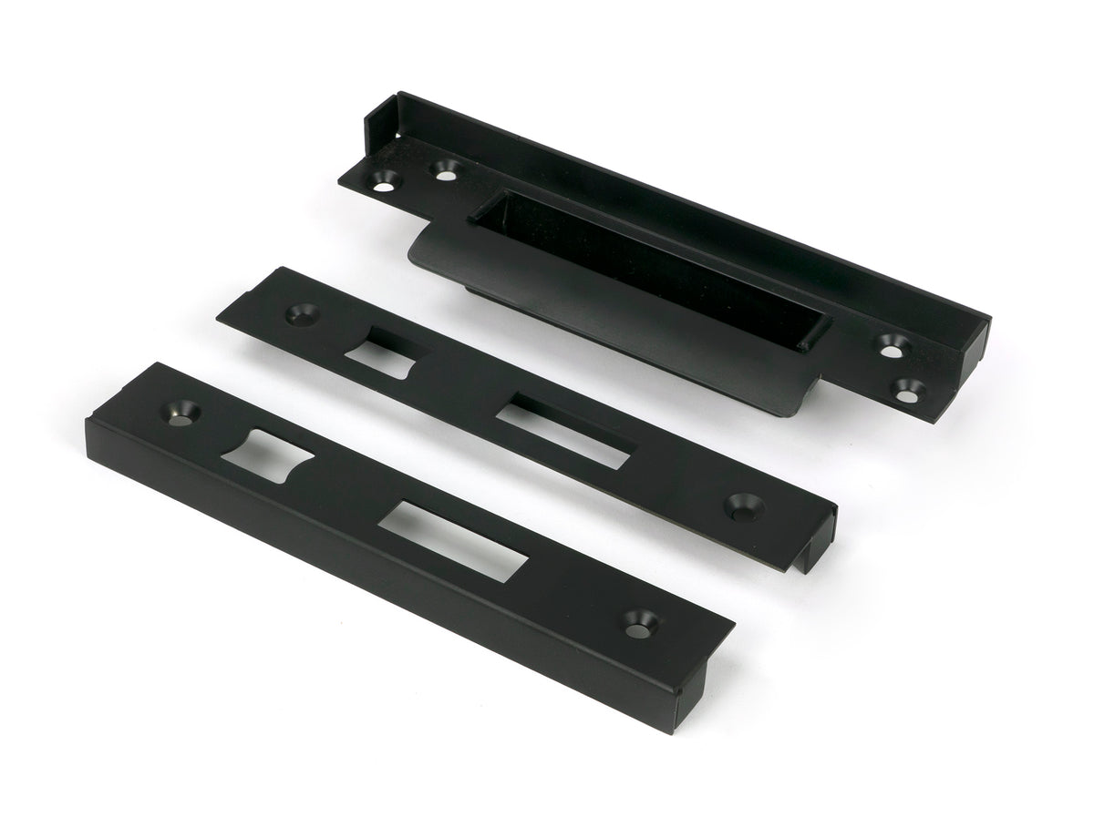 From The Anvil's Aged Bronze ½" Rebate Kit for Sash Lock